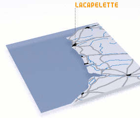 3d view of La Capelette