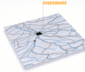 3d view of Roquemaure