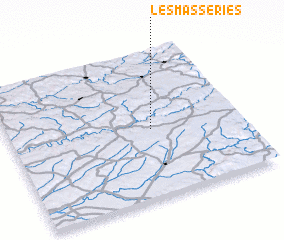 3d view of Les Masseries