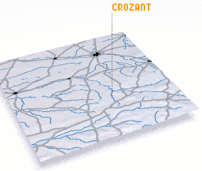 3d view of Crozant