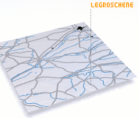 3d view of Le Gros Chêne