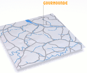 3d view of Gourmoundé