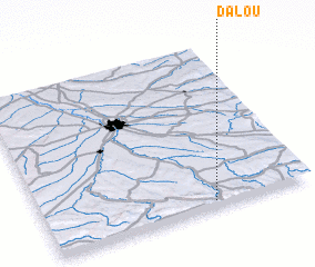 3d view of Dalou