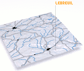 3d view of Le Breuil