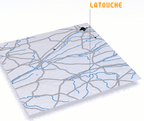 3d view of La Touche