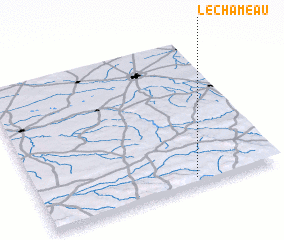 3d view of Léchameau