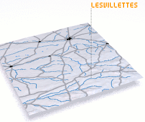 3d view of Les Villettes