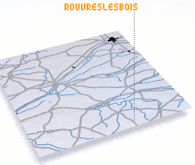 3d view of Rouvres-les-Bois