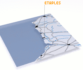 3d view of Étaples