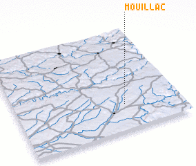 3d view of Mouillac