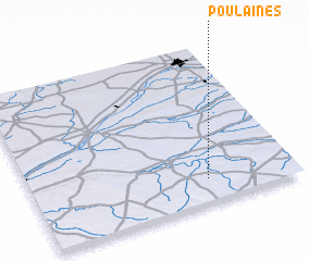 3d view of Poulaines