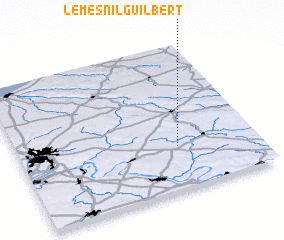 3d view of Le Mesnil-Guilbert