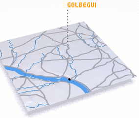 3d view of Golbégui