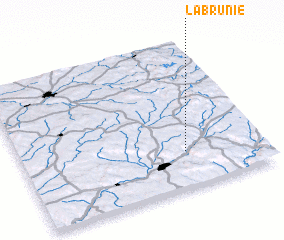 3d view of La Brunie