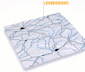 3d view of Le Vergnioux