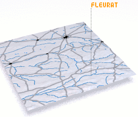 3d view of Fleurat