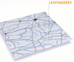 3d view of Les Fougères