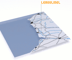 3d view of Le Moulinel