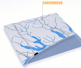 3d view of Sokouhoué