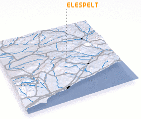 3d view of El Espelt