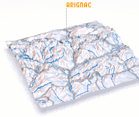 3d view of Arignac