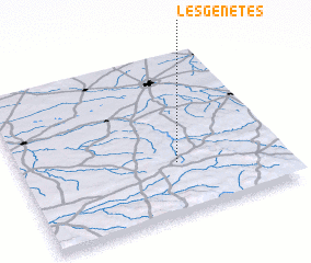 3d view of Les Genêtes