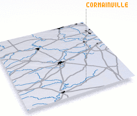 3d view of Cormainville