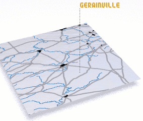 3d view of Gérainville