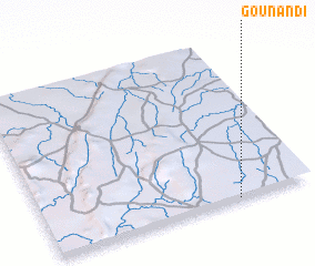 3d view of Gounandi