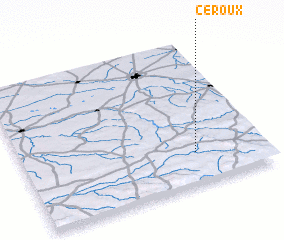 3d view of Ceroux