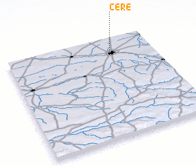 3d view of Céré