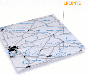 3d view of La Comté