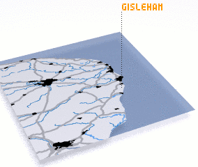 3d view of Gisleham