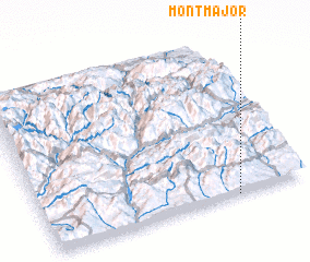 3d view of Montmajor