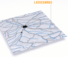 3d view of Les Issards