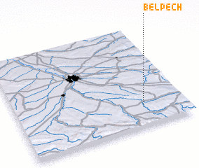 3d view of Belpech