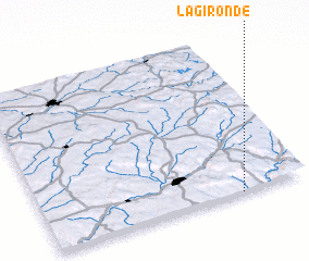 3d view of La Gironde