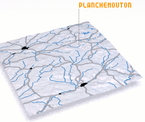 3d view of Planchemouton