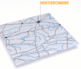 3d view of Montierchaume