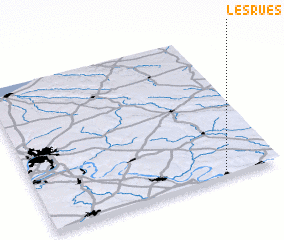 3d view of Les Rues