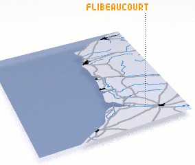3d view of Flibeaucourt