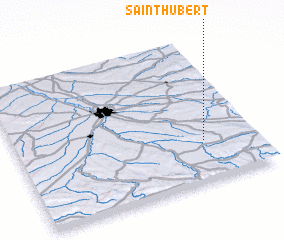 3d view of Saint-Hubert