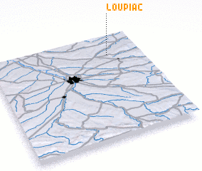 3d view of Loupiac