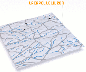 3d view of Lacapelle-Livron