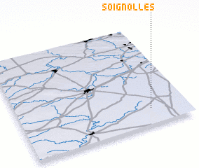 3d view of Soignolles