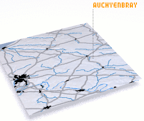 3d view of Auchy-en-Bray