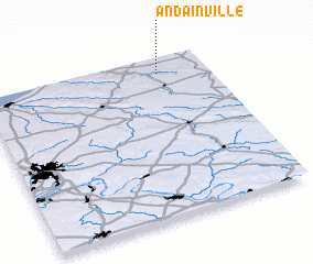 3d view of Andainville