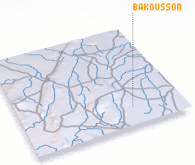 3d view of Bakousson