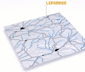 3d view of Le Pommier