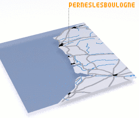 3d view of Pernes-lès-Boulogne